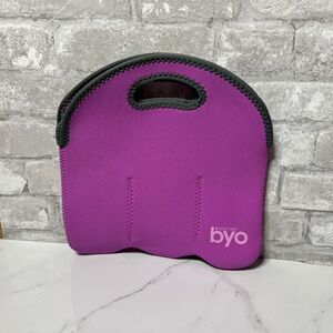 Purple BYO Neoprene Wine holder Bag